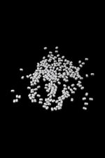 5x3,5 mm Gri İçten Delikli Boncuk (30 Gr 490 Adet)