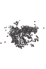 5x4 mm Metalik Gri Plastik Boncuk (30 Gr 640 Adet)