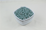 6 mm 2 Renk Soluk Koyu Turkuaz İnci Boncuk 30 Gr (Kolye, Bileklik, Küpe ve Takı Yapımı)