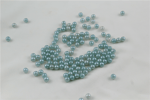6 mm 2 Renk Soluk Koyu Turkuaz İnci Boncuk 30 Gr (Kolye, Bileklik, Küpe ve Takı Yapımı)