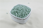 6 mm Açık Soluk Yeşil Tonu İnci Boncuk 30 Gr (Kolye, Bileklik, Küpe ve Takı Yapımı)