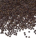 6 mm Aladdin Kahve Rengi Orta Boy Mercimek Ahşap Boncuk 50 Gr