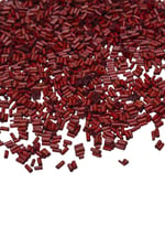 6 mm Bambu Bordo Rengi Ahşap Boncuk 40 gr