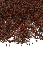 6 mm Bambu Kesme Kahve Rengi Ahşap Boncuk 50 gr