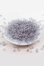 6 mm Basık Çift Renk Boncuk Aksesuar Takı Malzemesi (25 Gram)