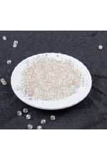6 mm Basık Gri Tonunda Akrilik Boncuk Aksesuar (25 Gram)