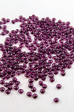 6 mm Basık Koyu Bordo Akrilik Boncuk Aksesuar (25 Gram)
