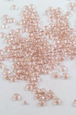 6 mm Basık Pudra Akrilik Boncuk Aksesuar (25 Gram)