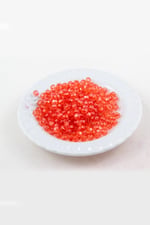 6 mm Dünya Koyu Oranj Akrilik Boncuk Aksesuar (30 Gram)