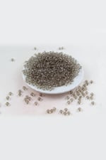 6 mm Gri Cam Basık Akrilik Boncuk Aksesuar (20 Gram)
