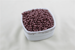 6 mm Kahvemsi Mürdüm İnci Boncuk 30 Gr (Kolye, Bileklik, Küpe ve Takı Yapımı)