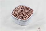 6 mm Mat Açık Kahve İnci Boncuk 30 Gr (Kolye, Bileklik, Küpe ve Takı Yapımı)