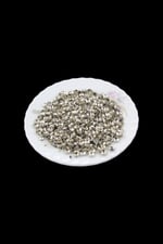 6 mm Papatya Desenli Gümüş Pirinç Metal (20 gr 205 adet)