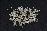 6 mm Parlak Sarı Krem İnci Boncuk 30 Gr (Kolye, Bileklik, Küpe ve Takı Yapımı)