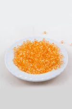 6 mm Piramit Turuncu Akrilik Boncuk Aksesuar Takı Malzemesi (18 Gram)