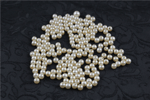 6 mm Sarı Krem Tonları İnci Boncuk 30 Gr (Kolye, Bileklik, Küpe ve Takı Yapımı)