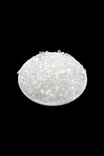 6x12 mm Damla Kubbesi Sivri Desenli Yandan Delikli Şeffaf Akrilik Boncuk (25 Gr 105 Adet)