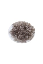 6x12 mm Kahverengi Huni Akrilik Boncuk Takı Malzemesi (25 gr 75 Adet)