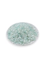 6x2 mm Çift Renk Mint Boru Boncuk 100 Gr