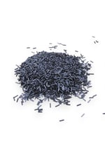 6x2 mm Füme Kısa Boru Boncuk 100 Gr