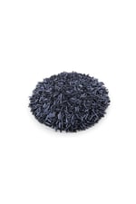 6x2 mm Füme Kısa Boru Boncuk 100 Gr