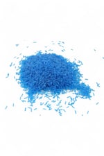 6x2 mm Gök Yüzü Mavisi Boru Boncuk 100 Gr