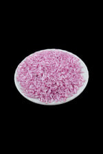 6x2 mm İçten Boyalı Açık Pembe Boncuk 100 Gr