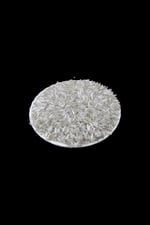 6x2 mm İçten Boyalı Gri Boru Boncuk 100 Gr