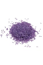 6x2 mm İçten Boyalı Lila Boru Boncuk 100 Gr