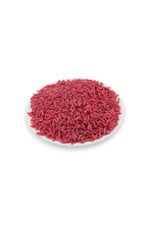 6x2 mm Kırmızı Boru Boncuk 100 Gr