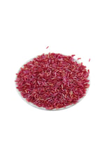 6x2 mm Kırmızı Janjan Boncuk 100 Gr Boncuk