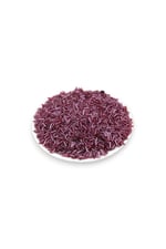 6x2 mm Mürdüm Boru Boncuk 100 Gr