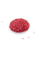 6x2 mm Nar Çiçeği Boru Boncuk 100 Gr