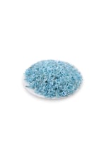 6x2 mm Pastel Açık Mavi Boru Boncuk 100 Gr