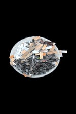 6x20 mm Gümüş Diktörtgen Çift Delikli Plastik Pul Payet 30 Gr (Tülbent, Oya, Havlu Malzemesi)