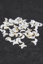 7x15 mm İnce Kuş Desen Pul Doğal Taş Takı Aksesuar Malzemesi (35 Adet)