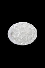7x16 mm Damla Yandan Delikli Şeffaf Akrilik Boncuk (25 Gr 47 Adet)