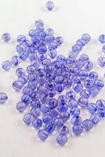 8 mm Dünya Açık Tonda Mavi Akrilik Boncuk Aksesuar Takı Malzemesi (25 Gram)