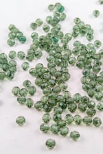 8 mm Dünya Açık Yeşil Akrilik Boncuk Aksesuar Takı Malzemesi (25 Gram)