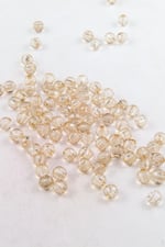 8 mm Dünya Akrilik Krem Boncuk Aksesuar Takı Malzemesi (25 Gram)