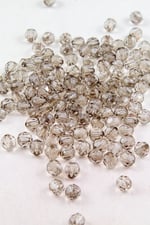 8 mm Dünya Gri Akrilik Boncuk Aksesuar Takı Malzemesi (20 Gram)
