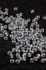 8 mm Dünya Şeffaf Akrilik Boncuk Aksesuar Takı Malzemesi (25 Gram)