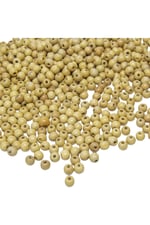 8 mm Ham Rengi Ahşap Boncuk 40 gr