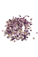 8 mm Ortadan Delikli Gül Rengi Model Plastik Pul Payet 30 Gr (Tülbent, Oya, Havlu Malzemesi)