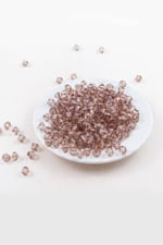 8 mm Piramit Mürdüm Akrilik Boncuk Aksesuar Takı Malzemesi (25 Gram)
