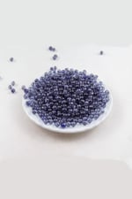 Açık Lacivert 6 mm Dünya Akrilik Boncuk Aksesuar (25 Gram)
