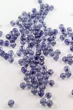Açık Lacivert 6 mm Dünya Akrilik Boncuk Aksesuar (25 Gram)