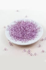 Açık Lila 6 mm Dünya Akrilik Boncuk Aksesuar (25 Gram)