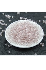 Açık Pembe 6 mm Dünya Akrilik Boncuk Aksesuar (25 Gram)