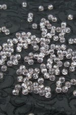 Açık Pembe 6 mm Dünya Akrilik Boncuk Aksesuar (25 Gram)